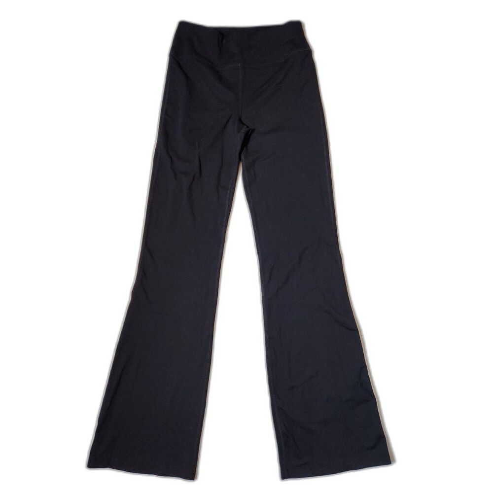 Skechers Go Walk High Waisted Flare Pants Women's Small Black